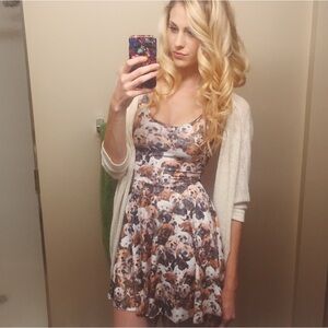 Blackmilk Show Me Your Puppies Long-Torso Skater Dress